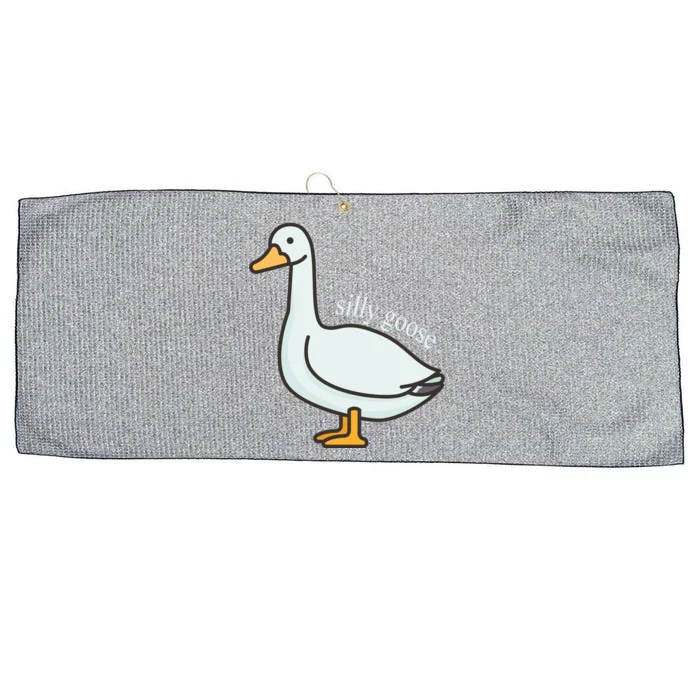 Silly Goose Funny Large Microfiber Waffle Golf Towel