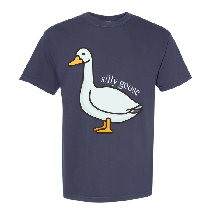 Silly Goose Funny Garment-Dyed Heavyweight T-Shirt