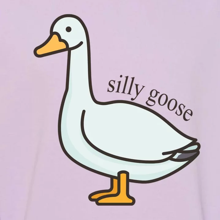 Silly Goose Funny Garment-Dyed Sweatshirt