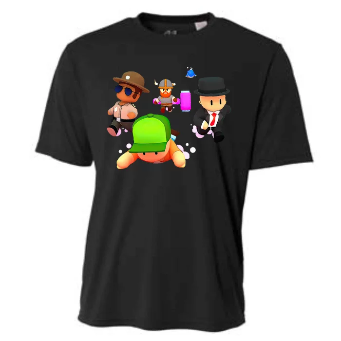 Stumble Guys  Funny Stumble Guys Cooling Performance Crew T-Shirt