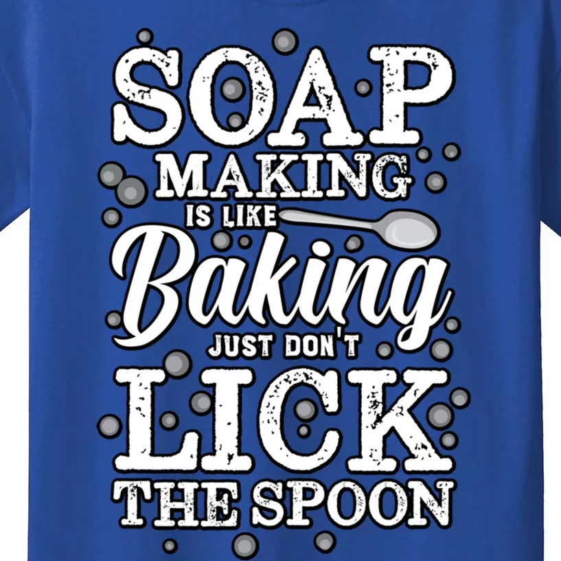 Soapmaking Gift For Soapmakers Makers Handmade Soap Making Gift Kids T-Shirt