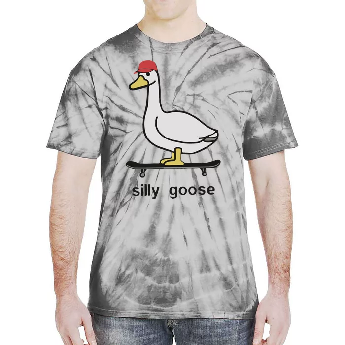 Silly Goose Funny Tie-Dye T-Shirt