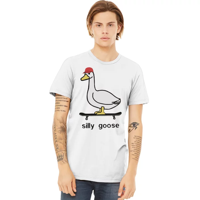 Silly Goose Funny Premium T-Shirt