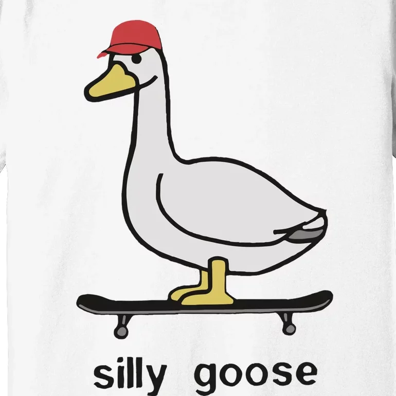 Silly Goose Funny Premium T-Shirt