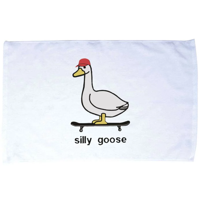 Silly Goose Funny Microfiber Hand Towel