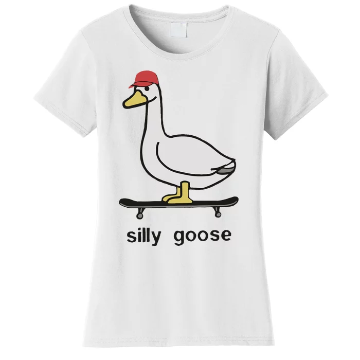 Silly Goose Funny Women's T-Shirt