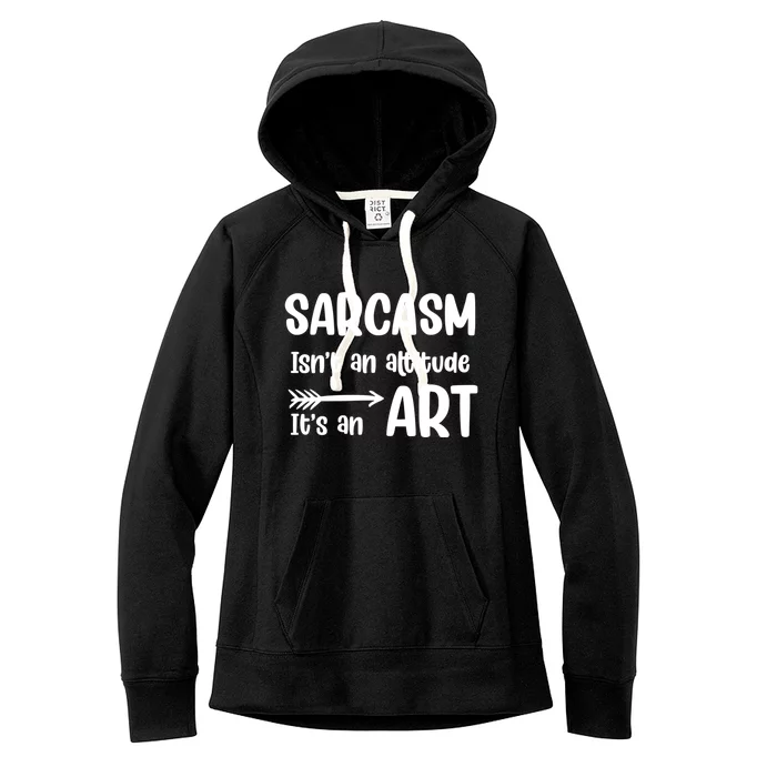 Sarcasm Gift for Teens, Tweens, Girl- Funny Sarcastic Women's Fleece Hoodie