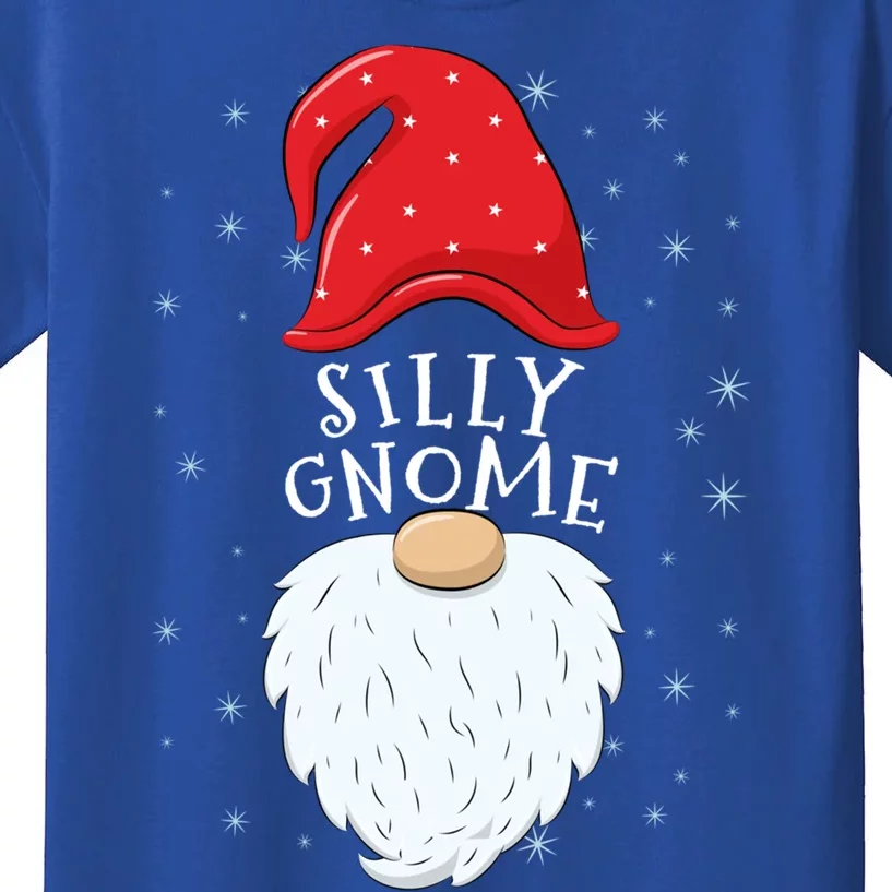 Silly Gnome Funny Matching Family Group Christmas Cute Gift Kids T-Shirt