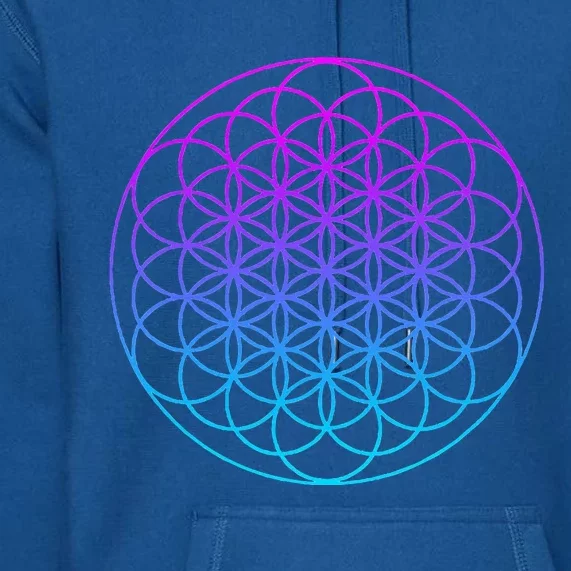 Sacred Geometry Flower Of Life Premium Hoodie