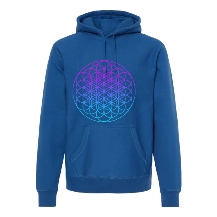 Sacred Geometry Flower Of Life Premium Hoodie