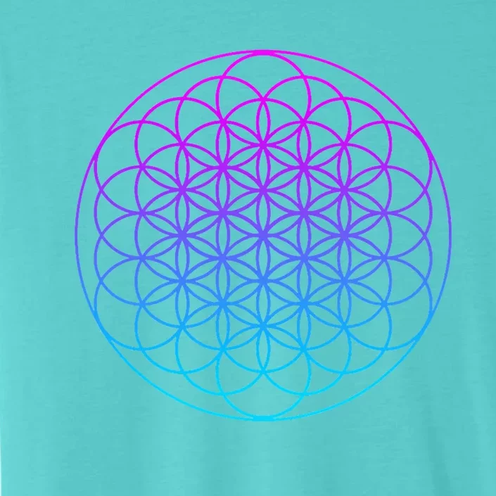 Sacred Geometry Flower Of Life ChromaSoft Performance T-Shirt