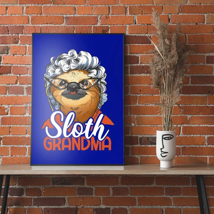 Sloth Grandpa For Who Love The Animal Gift Poster