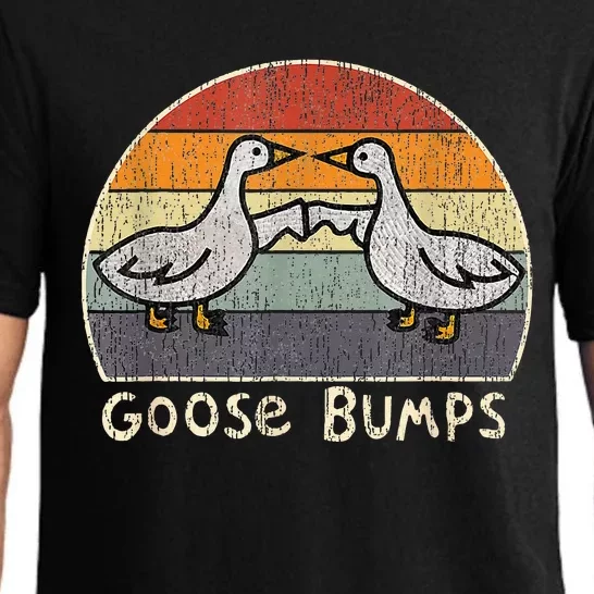 Silly Goose Funny Goose Bumps Funny Sayings Pajama Set