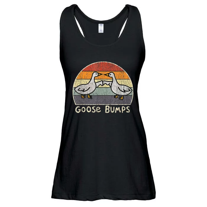 Silly Goose Funny Goose Bumps Funny Sayings Ladies Essential Flowy Tank