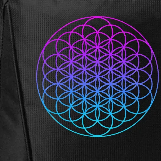 Sacred Geometry Flower Of Life City Backpack