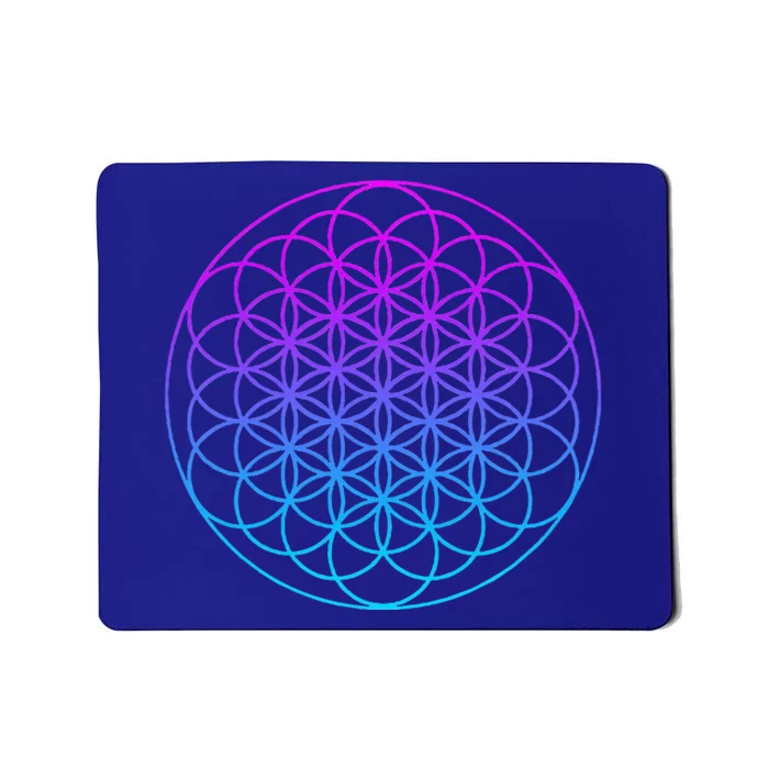 Sacred Geometry Flower Of Life Mousepad