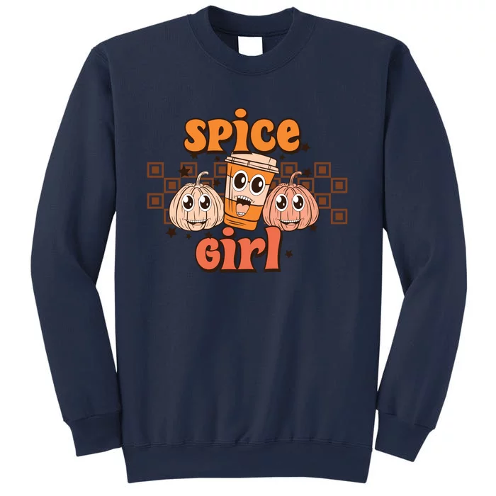 Spice Girl Fall Vibes Autumn Season Thanksgiving Pumpkin Spice Funny Sweatshirt