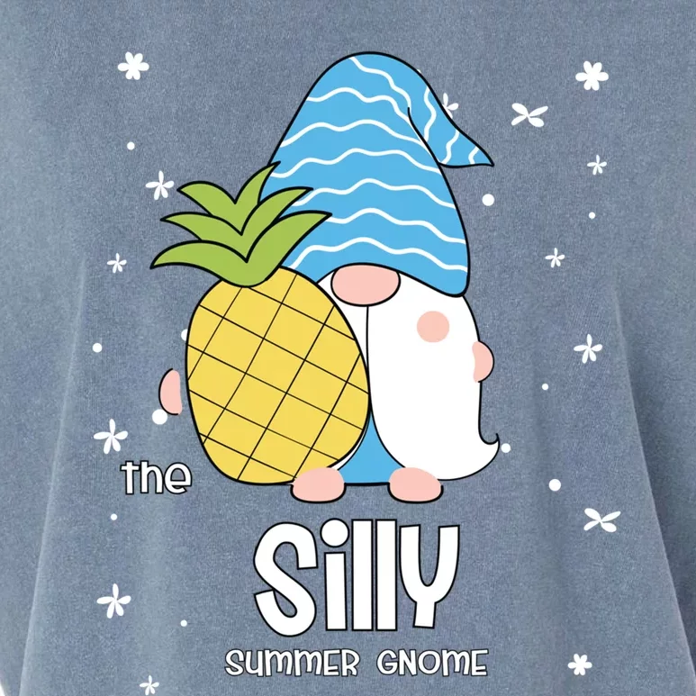 Silly Gnome Funny Summer Matching For Family Gift Garment-Dyed Women's Muscle Tee