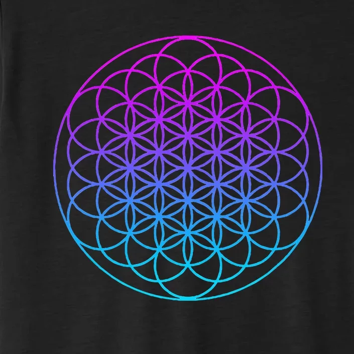 Sacred Geometry Flower Of Life ChromaSoft Performance T-Shirt