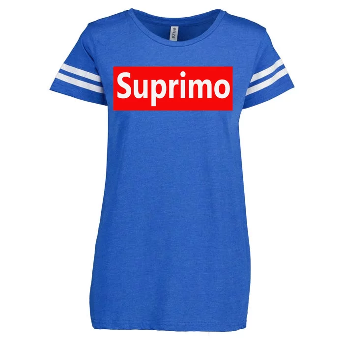 Suprimo Gift Funny Meme Sarcasm Quote Enza Ladies Jersey Football