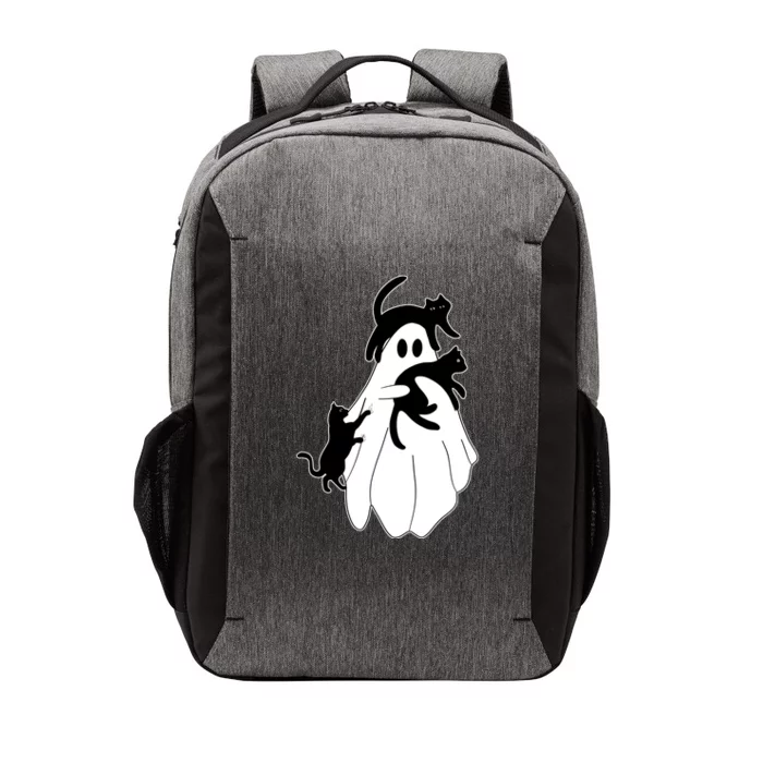 Spooky Ghost Funny Cat Lover Vector Backpack