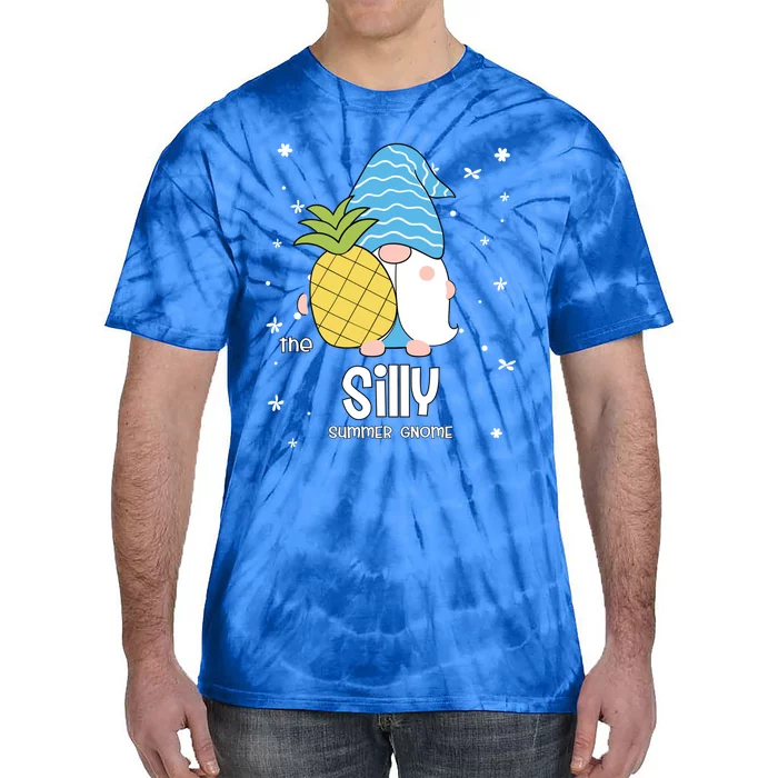 Silly Gnome Funny Summer Matching For Family Cute Gift Tie-Dye T-Shirt