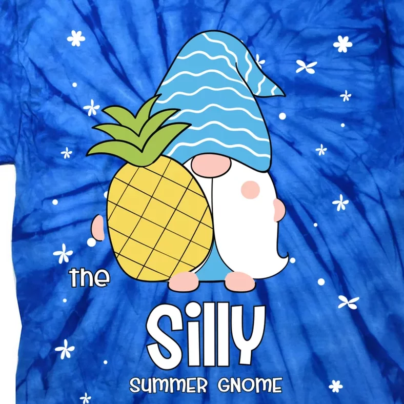 Silly Gnome Funny Summer Matching For Family Cute Gift Tie-Dye T-Shirt