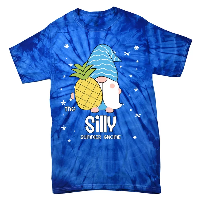 Silly Gnome Funny Summer Matching For Family Cute Gift Tie-Dye T-Shirt