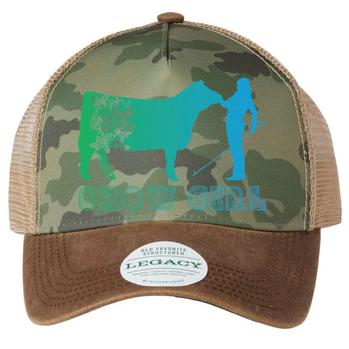 Show Girl Fun Livestock Cattle Showing Legacy Tie Dye Trucker Hat