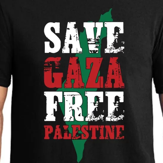 Save Gaza Free Palestine Pajama Set