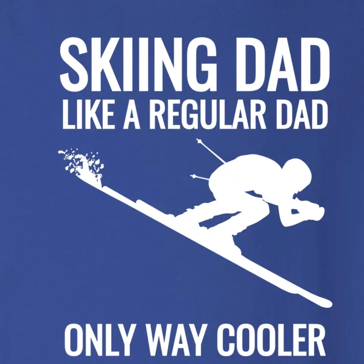 Skiing Gift For Ski Dad Father Regular Dad But Way Cooler Gift Toddler Long Sleeve Shirt