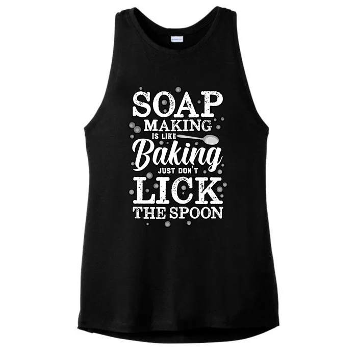 Soapmaking Gift For Soapmakers Makers Handmade Soap Making Gift Ladies Tri-Blend Wicking Tank