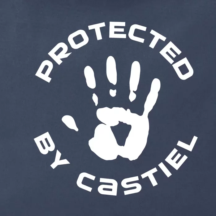 Supernatural Gifts For Her Christmas Gift Protected By Castiel Supernatural Fami Zip Tote Bag