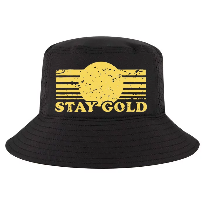 Stay Gold Funny Saying Cool Comfort Performance Bucket Hat