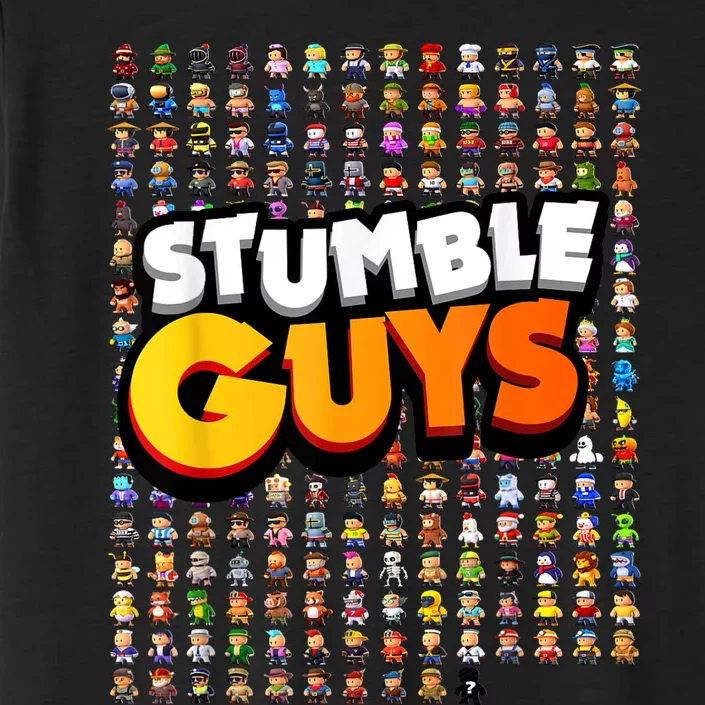 Stumble Guys Funny Stumble Guys Game For Girls ChromaSoft Performance T-Shirt