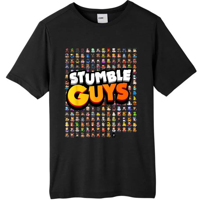 Stumble Guys Funny Stumble Guys Game For Girls ChromaSoft Performance T-Shirt