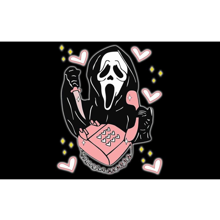 Scary Ghost Face Phone Ghostface Calling Bumper Sticker