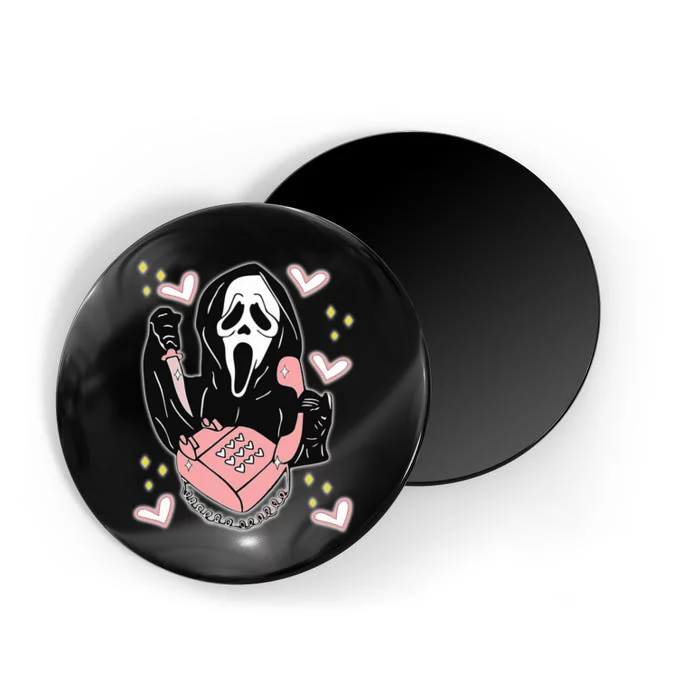 Scary Ghost Face Phone Ghostface Calling Magnet