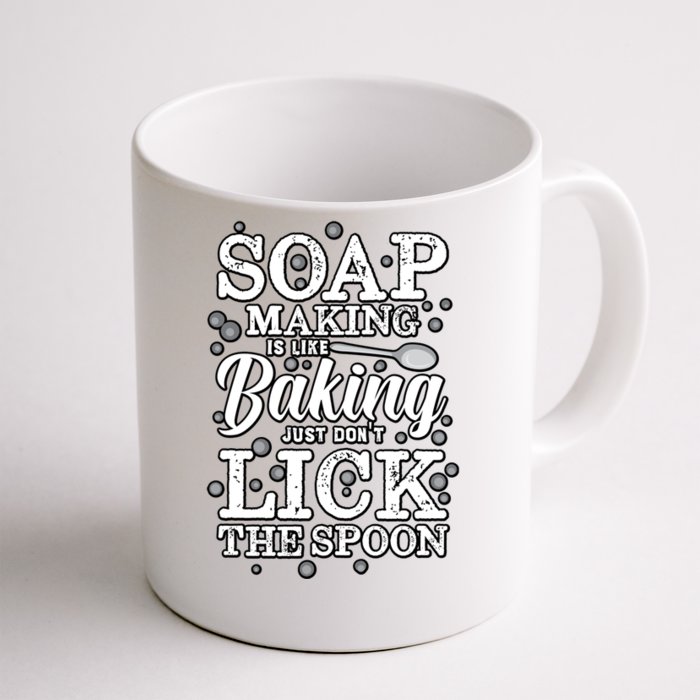 Soapmaking Gift For Soapmakers Makers Handmade Soap Making Gift Front & Back Coffee Mug