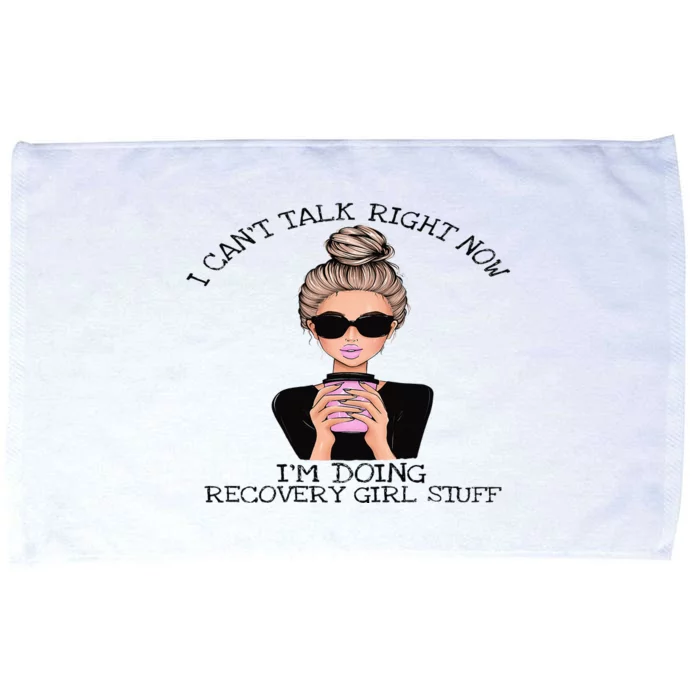 Sobriety Gifts For Women Doing Recovery Girl Stuff AA NA Microfiber Hand Towel