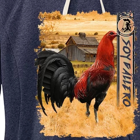 Soy Gallero Gamefowl Rooster Cockfighting Enthusiast Women's Fleece Hoodie