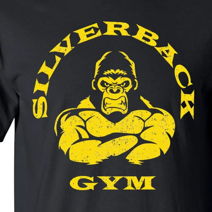 Silverback Gorilla Gym Apparel Powerlifting Strongman Tall T-Shirt