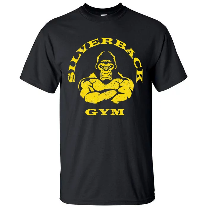 Silverback Gorilla Gym Apparel Powerlifting Strongman Tall T-Shirt