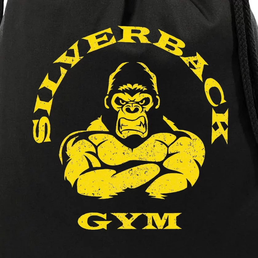 Silverback Gorilla Gym Apparel Powerlifting Strongman Drawstring Bag