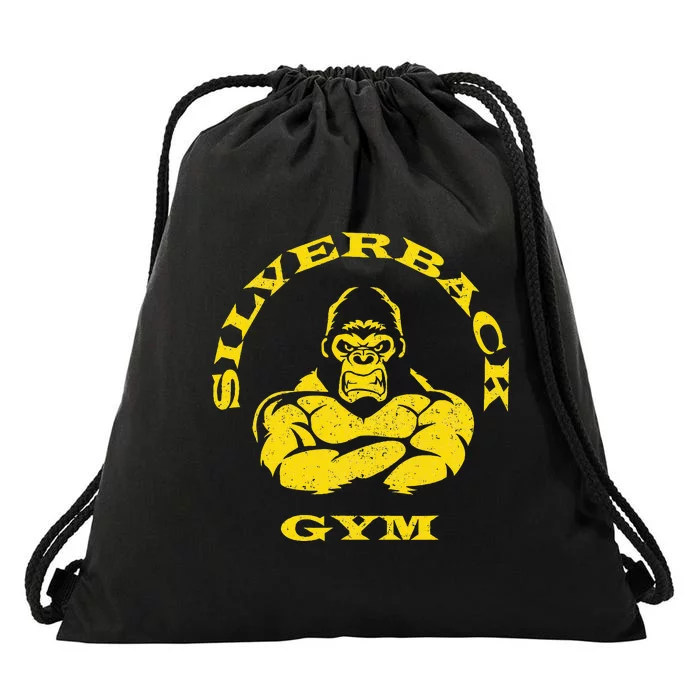 Silverback Gorilla Gym Apparel Powerlifting Strongman Drawstring Bag