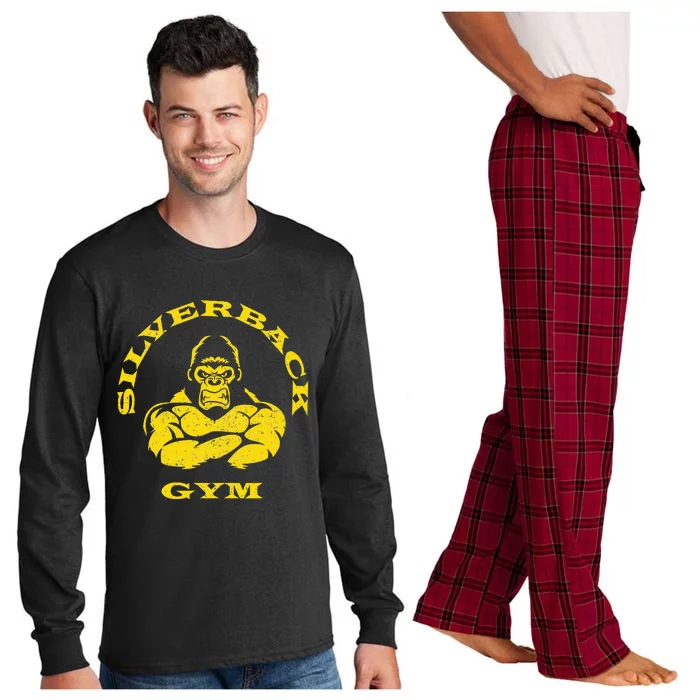 Silverback Gorilla Gym Apparel Powerlifting Strongman Long Sleeve Pajama Set