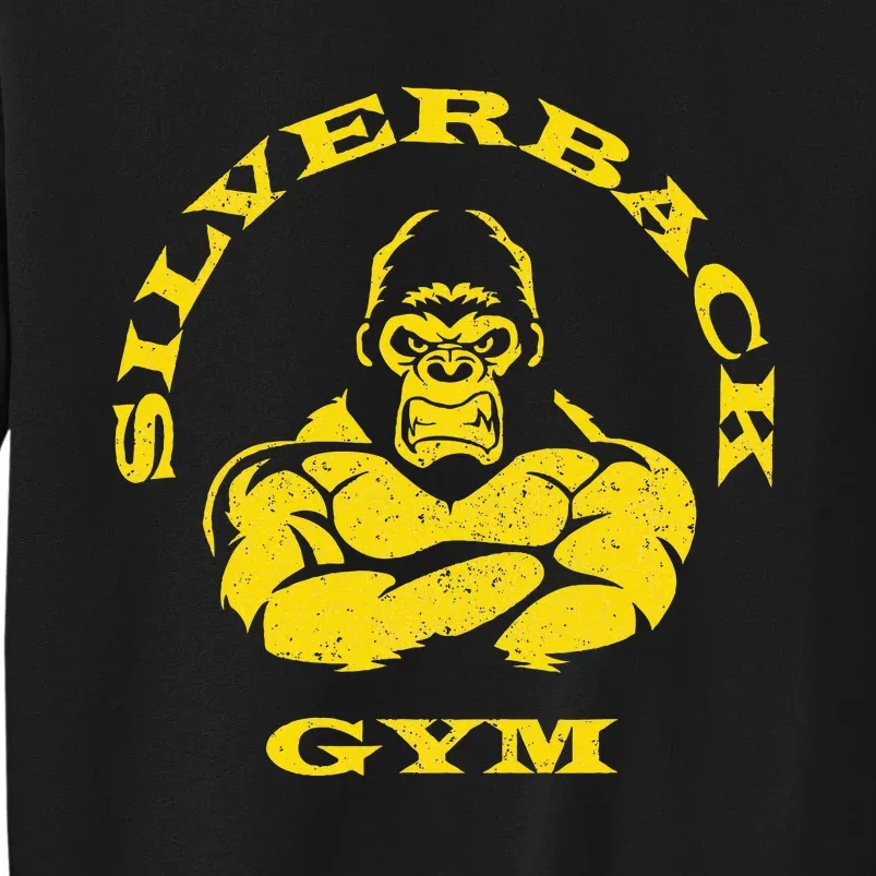 Silverback Gorilla Gym Apparel Powerlifting Strongman Tall Sweatshirt