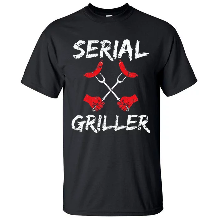 Serien Griller Grilling Master Chef Cook Cooking BBQ Gift Tall T-Shirt