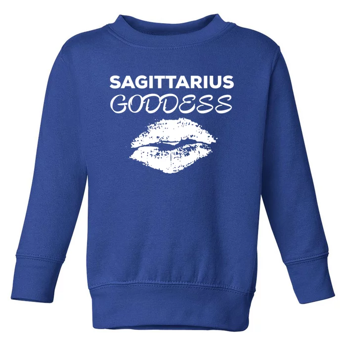 Sagittarius Goddess Gift Toddler Sweatshirt