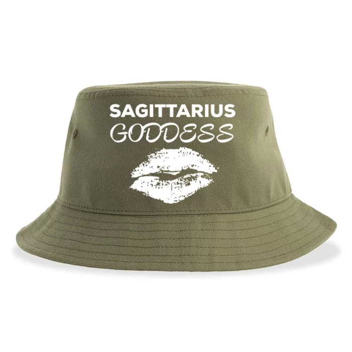 Sagittarius Goddess Gift Sustainable Bucket Hat